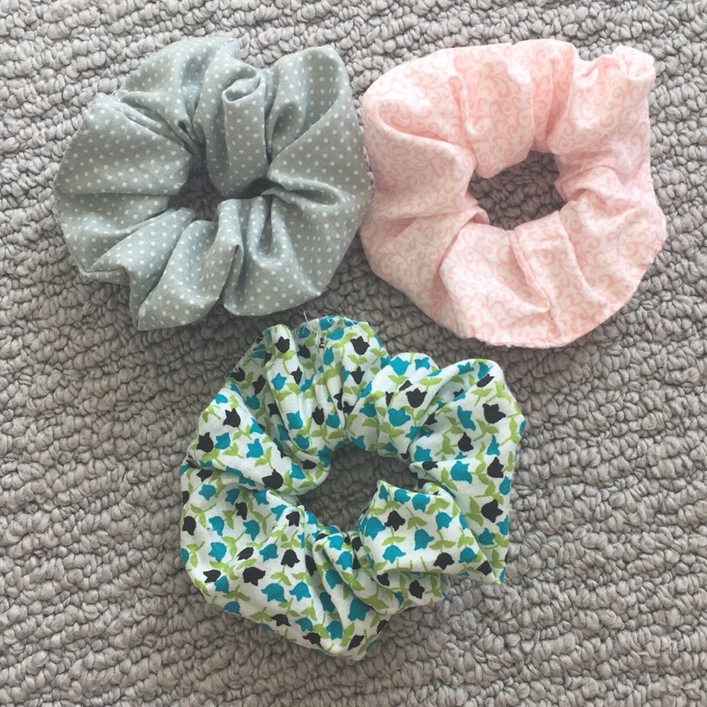 handmade scrunchies